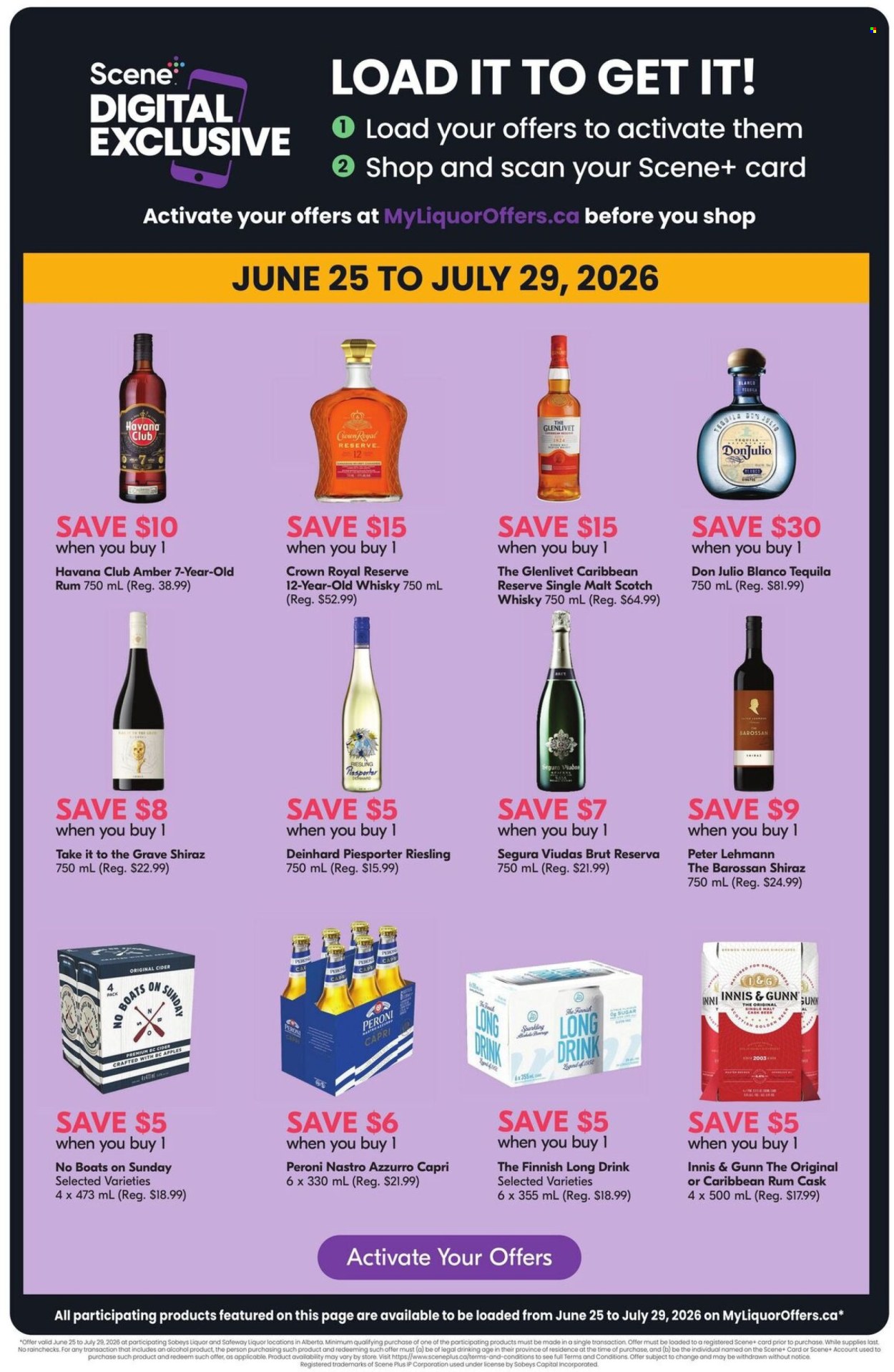 Circulaire Sobeys Liquor - 02 Juillet 2026 - 08 Juillet 2026. Page 6