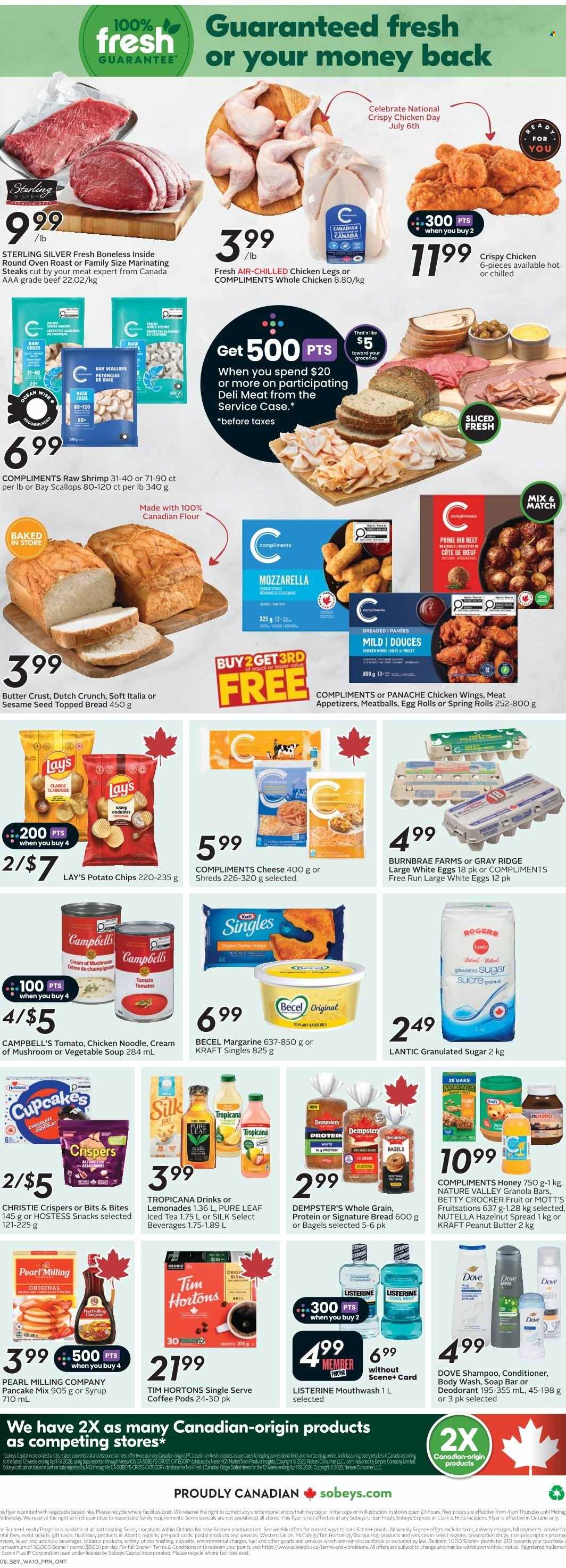 Circulaire Sobeys - 02 Juillet 2026 - 08 Juillet 2026. Page 3