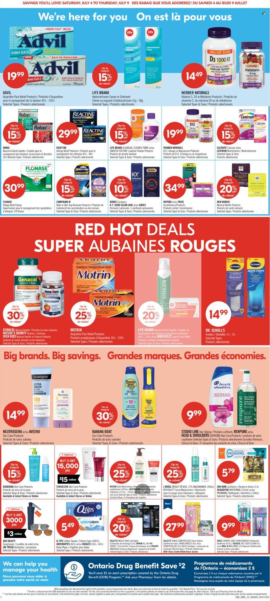 Circulaire Shoppers Drug Mart - 04 Juillet 2026 - 09 Juillet 2026. Page 2