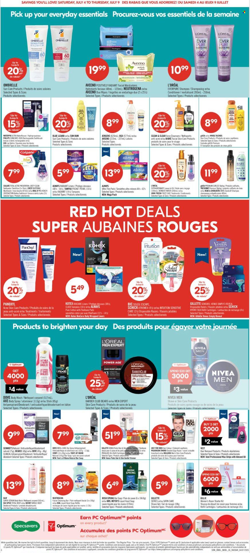 Circulaire Shoppers Drug Mart - 04 Juillet 2026 - 09 Juillet 2026. Page 6