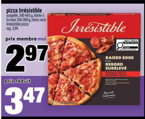 PIZZA IRRÉSISTIBLE