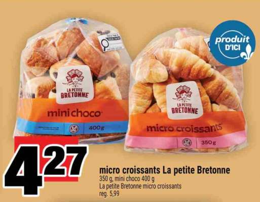 MICRO CROISSANTS LA PETITE BRETONNE