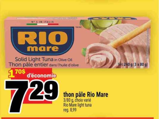 THON PÂLE RIO MARE