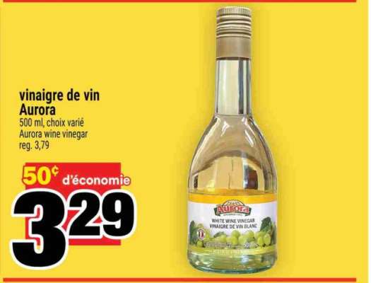vinaigre de vin Aurora