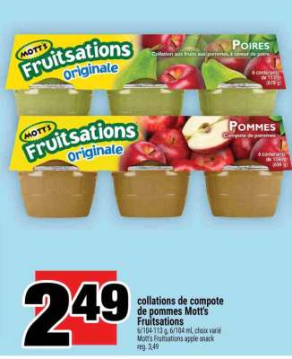 Mott's Fruitsations originale