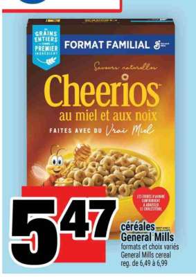 CÉRÉALES GENERAL MILLS