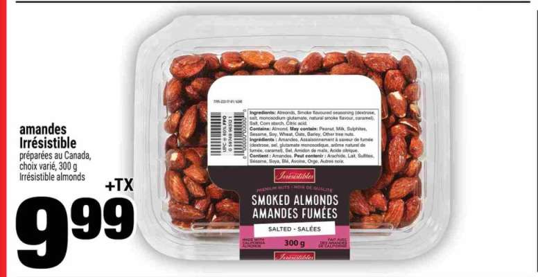 AMANDES IRRÉSISTIBLE
