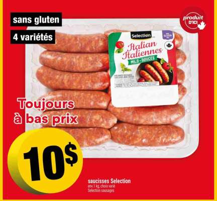 SAUCISSES SELECTION