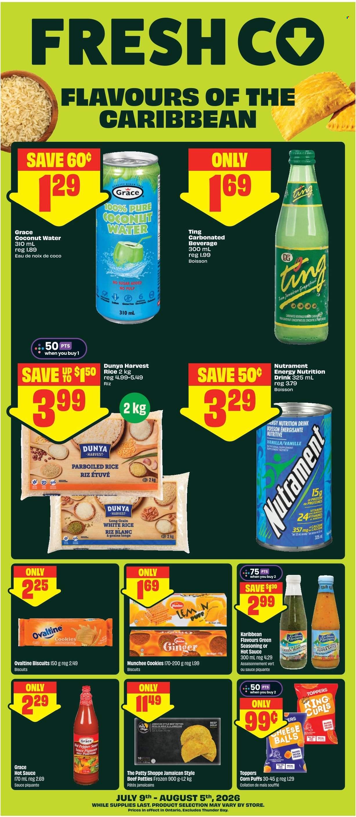 Circulaire FreshCo. - 09 Juillet 2026 - 05 Août 2026. Page 1