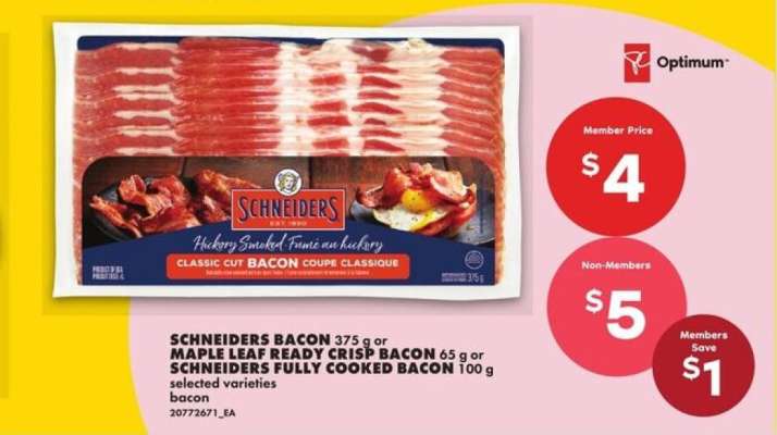 SCHNEIDERS BACON