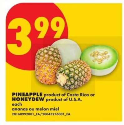 Pineapple or Honeydew