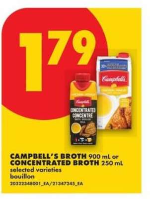 Campbell's Broth or Concentrated Broth