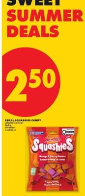 REGAL SQUASHIES CANDY