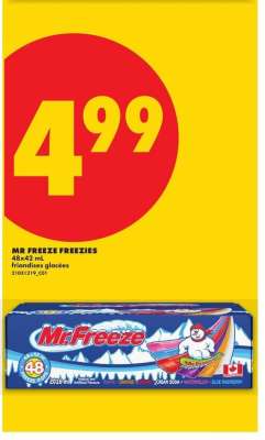 MR FREEZE FREEZIES
