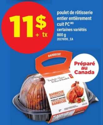 Poulet de rôtisserie entier