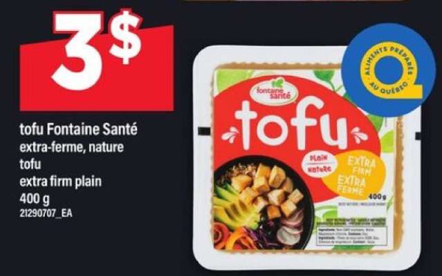 tofu Fontaine Santé