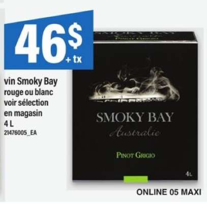 VIN SMOKY BAY