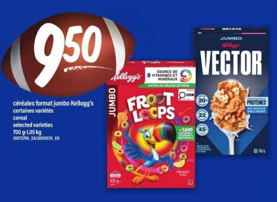 KELLOGG'S JUMBO CEREAL