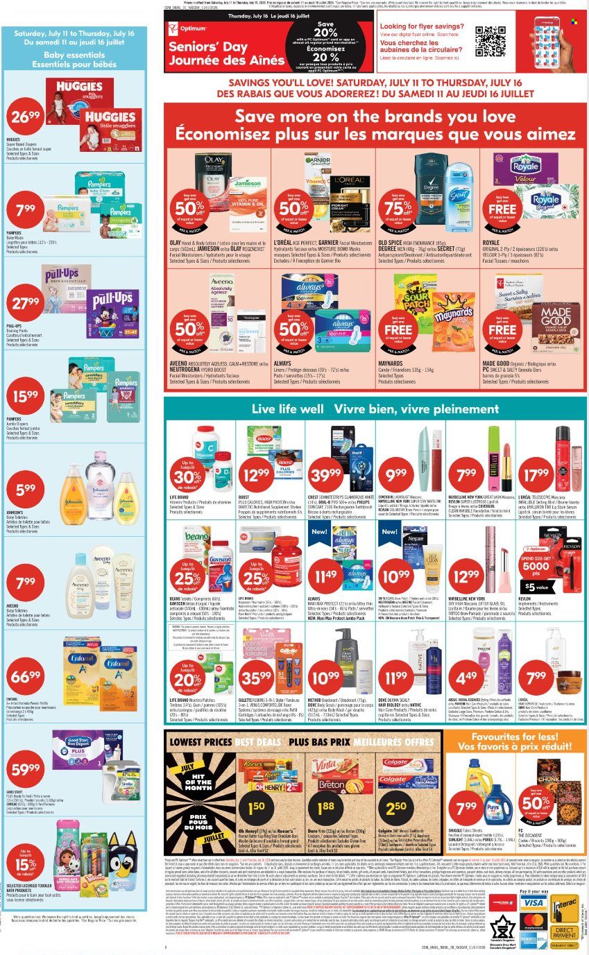 Circulaire Shoppers Drug Mart - 11 Juillet 2026 - 16 Juillet 2026. Page 2