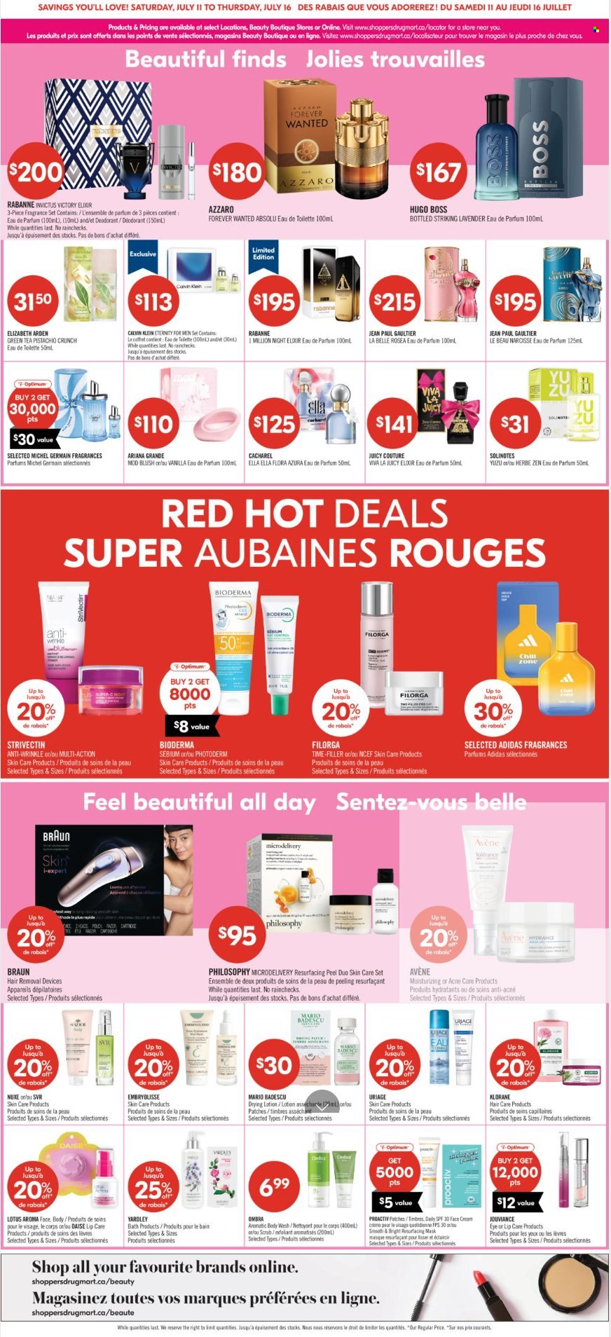 Circulaire Shoppers Drug Mart - 11 Juillet 2026 - 16 Juillet 2026. Page 9