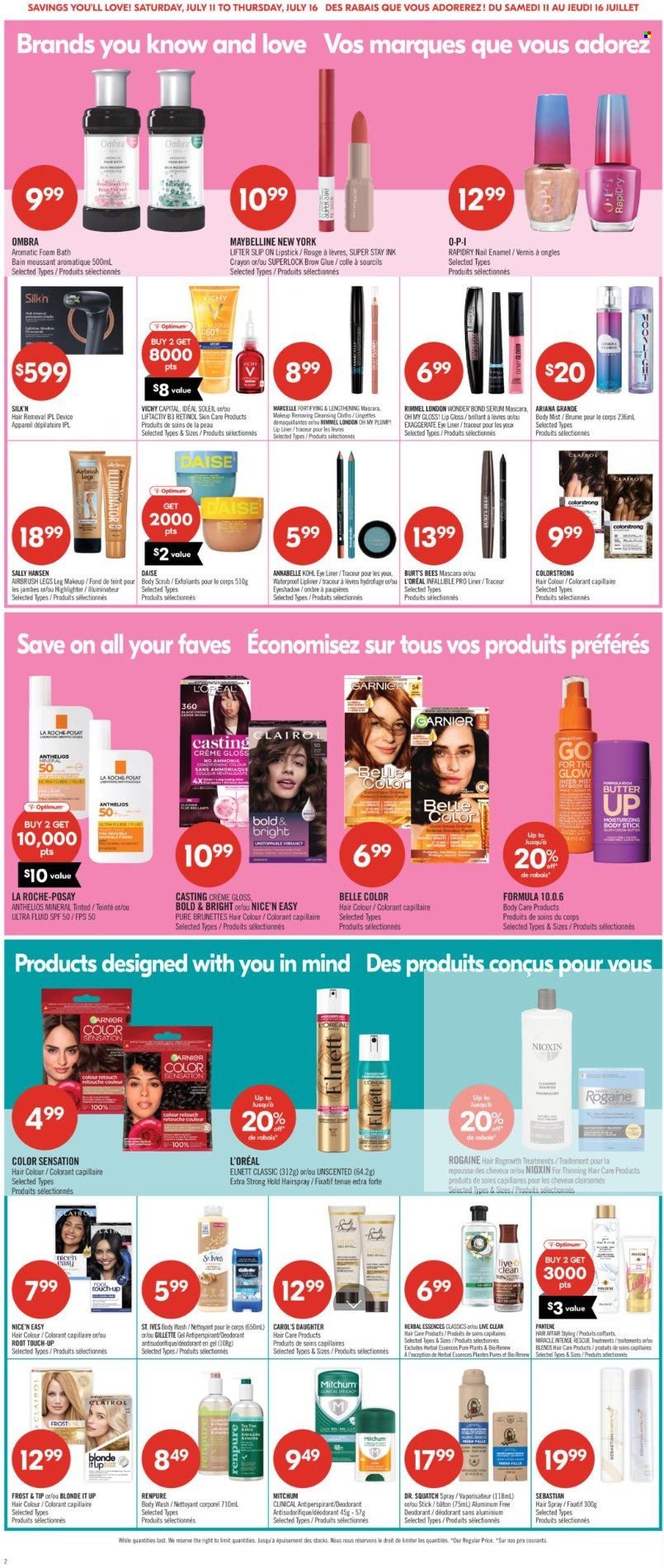 Circulaire Shoppers Drug Mart - 11 Juillet 2026 - 16 Juillet 2026. Page 12