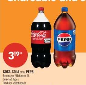 COCA-COLA or/or PEPSI