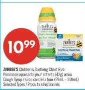 ZARBEE'S Children's Soothing Chest Rub