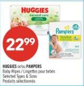 HUGGIES or PAMPERS