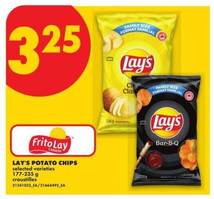 LAY'S POTATO CHIPS