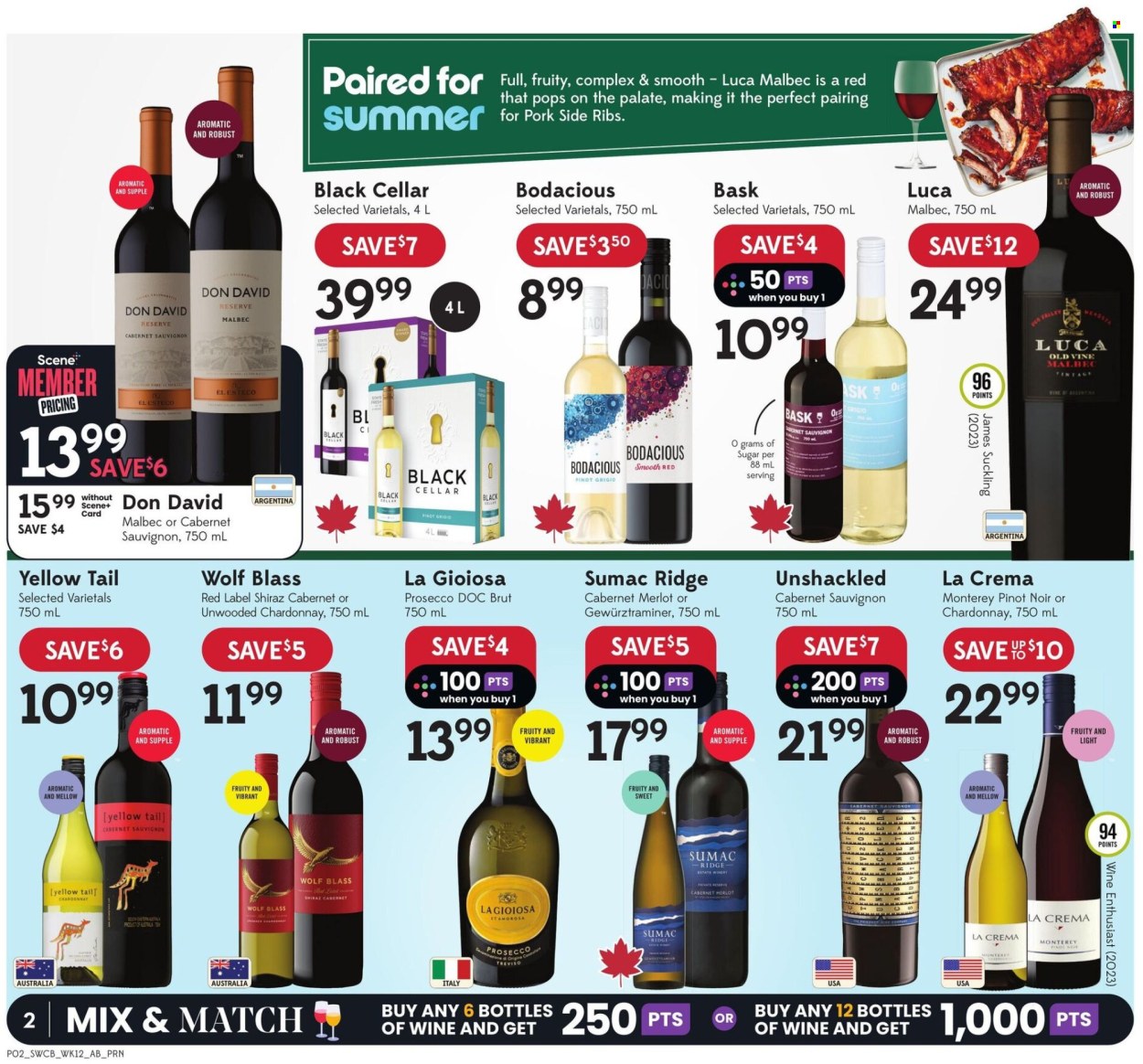 Circulaire Sobeys Liquor - 16 Juillet 2026 - 22 Juillet 2026. Page 2