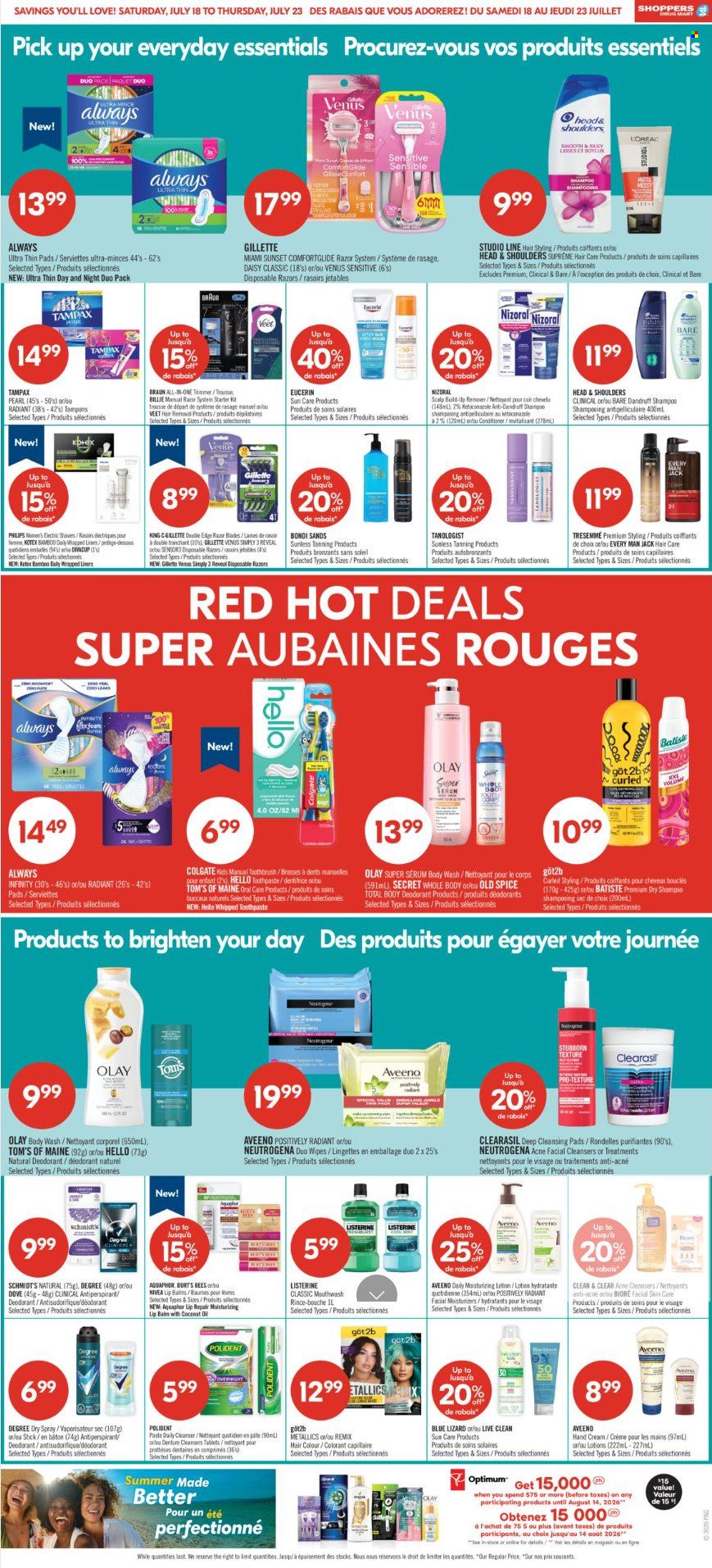 Circulaire Shoppers Drug Mart - 18 Juillet 2026 - 23 Juillet 2026. Page 8