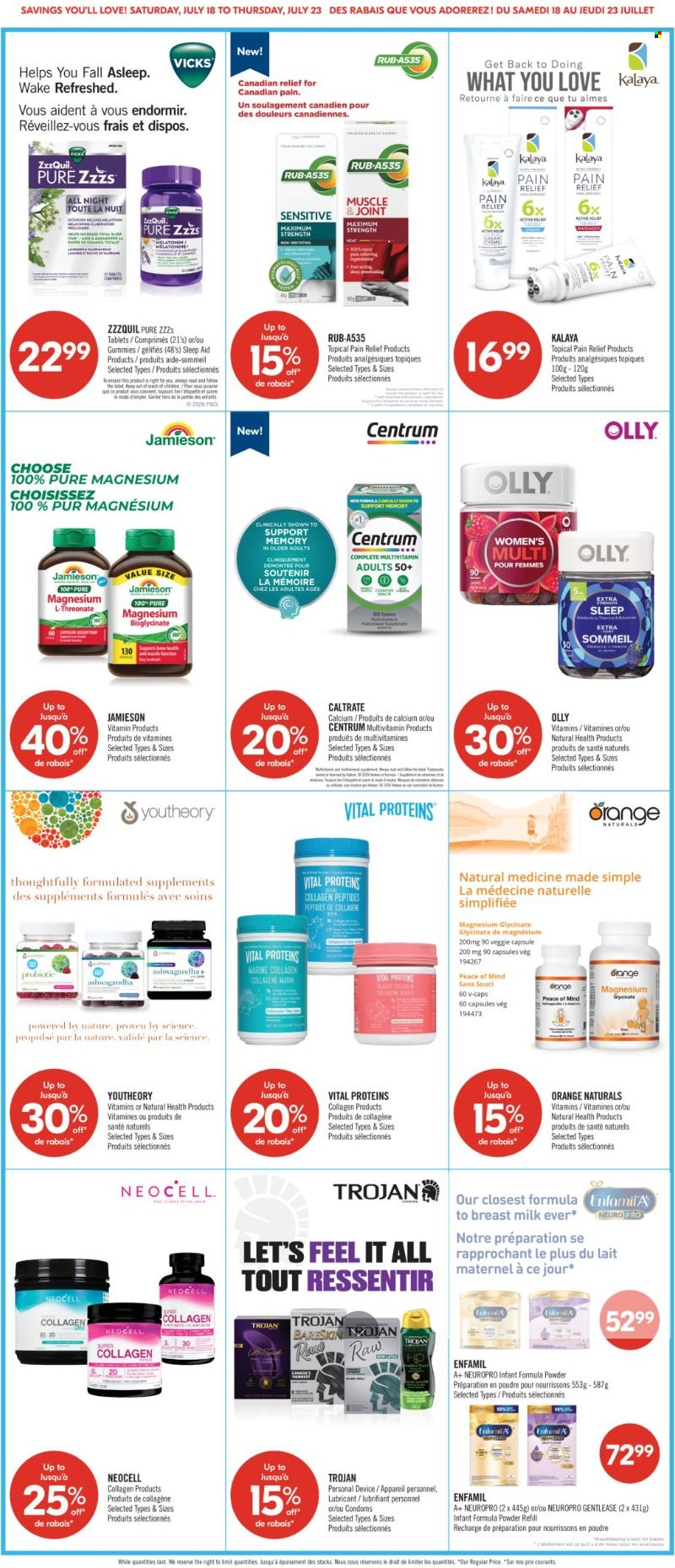 Circulaire Shoppers Drug Mart - 18 Juillet 2026 - 23 Juillet 2026. Page 13