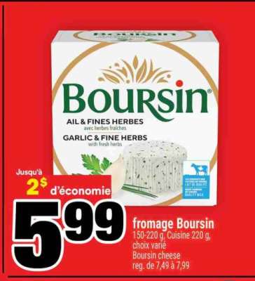FROMAGE BOURSIN