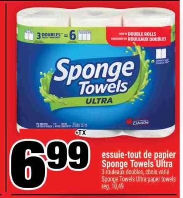 SPONGE TOWELS ULTRA
