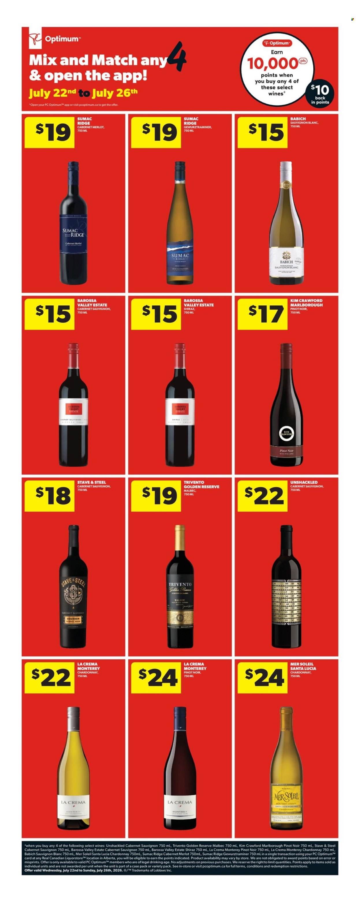 Circulaire Real Canadian Liquorstore - 22 Juillet 2026 - 26 Juillet 2026. Page 8