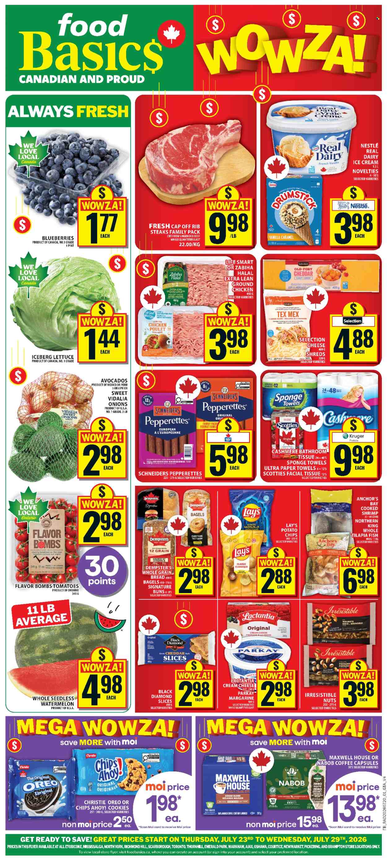 Circulaire Food Basics - 23 Juillet 2026 - 29 Juillet 2026. Page 1