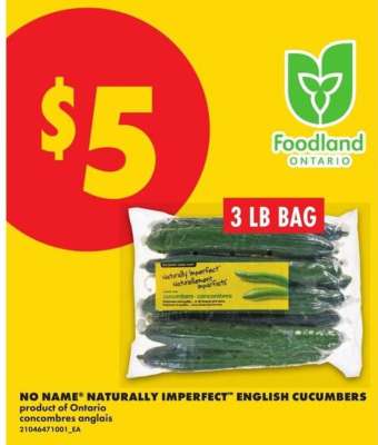NO NAME® NATURALLY IMPERFECT™ ENGLISH CUCUMBERS