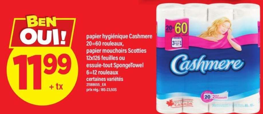 Cashmere Papier Hygiénique