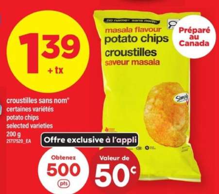 croustilles sans nom