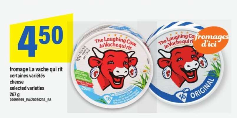 fromage La vache qui rit
