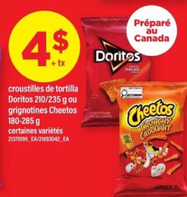 Doritos ou Cheetos