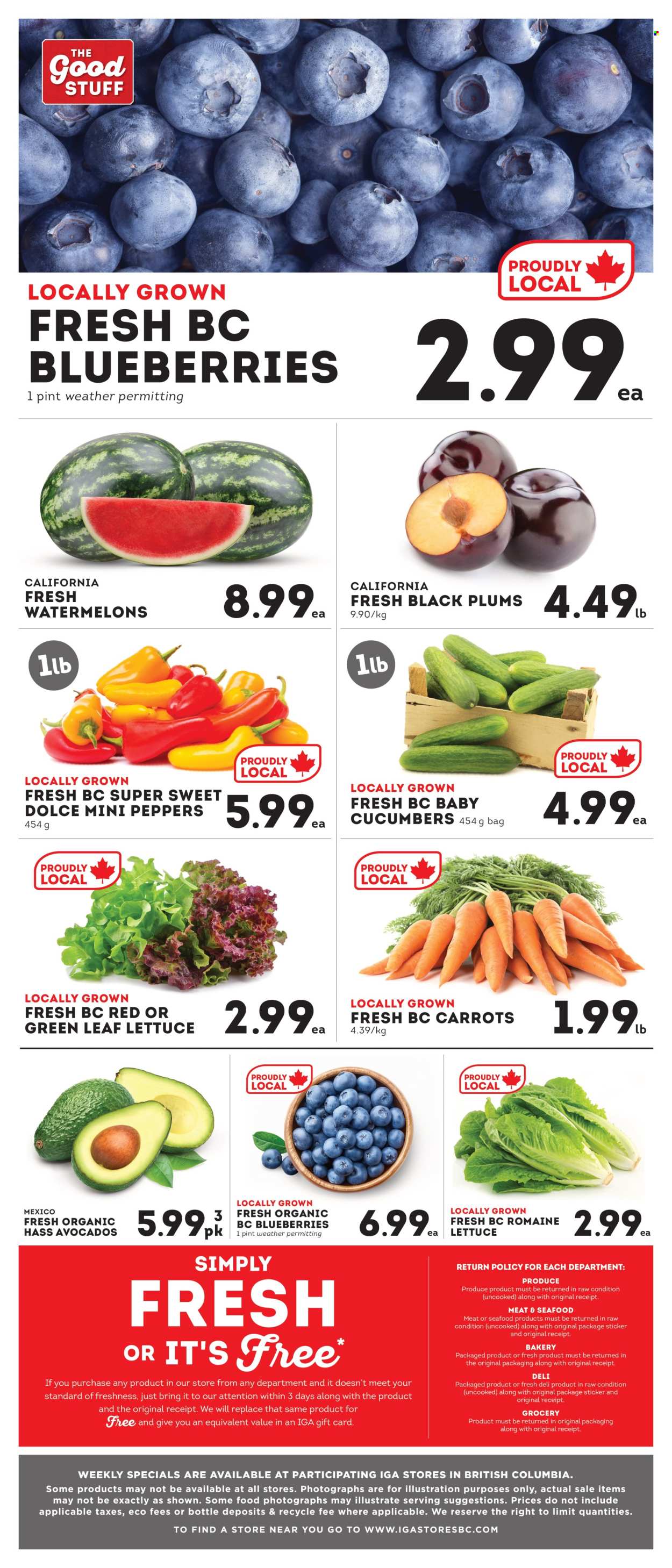 Circulaire IGA Simple Goodness - 24 Juillet 2026 - 30 Juillet 2026. Page 6