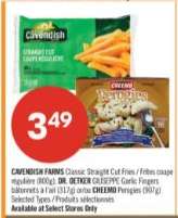 CAVENDISH FARMS Classic Straight Cut Fries