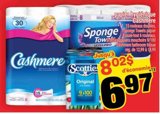 Cashmere, Sponge Towels, Scotties