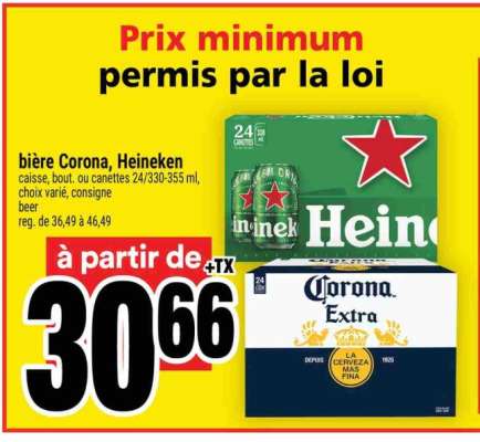 bière Corona, Heineken