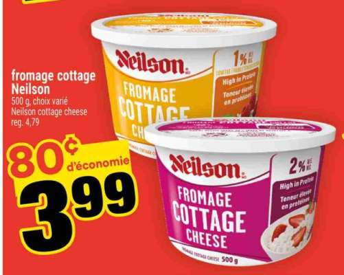 fromage cottage Neilson