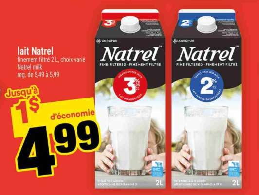 lait Natrel