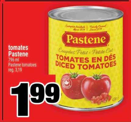 tomates Pastene