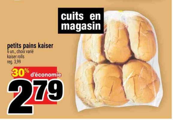 PETITS PAINS KAISER