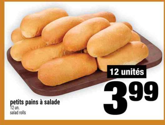 petits pains à salade